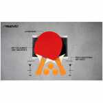 Avento Tafeltennisset - Complete (met schroefnet)