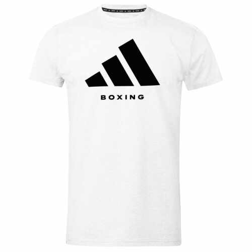 Adidas Community BOXING T-Shirt (2025) - Katoen - Wit
