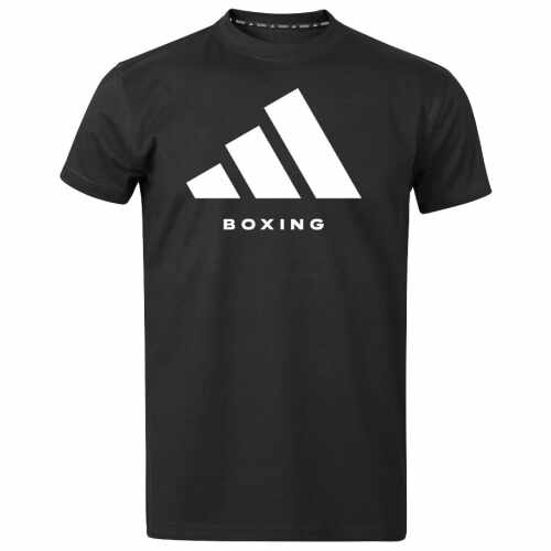 Adidas Community BOXING T-Shirt (2025) - Katoen - Zwart