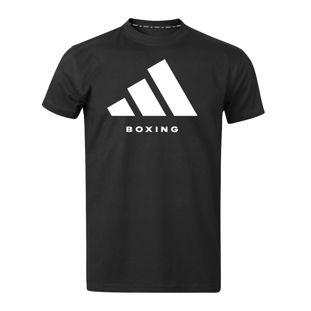 Adidas Community 23 BOXING T-Shirt - Katoen - Zwart
