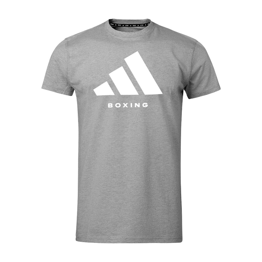 Adidas Community 23 BOXING T-Shirt - Katoen - Grijs
