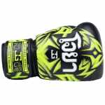 Joya Nak Muay - Bokshandschoenen Leer - Zwart / Lime