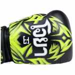 Joya Nak Muay - Bokshandschoenen Leer - Zwart / Lime