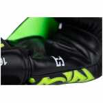 Joya Nak Muay - Bokshandschoenen Leer - Zwart / Lime
