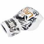 Joya Nak Muay - Bokshandschoenen Leer - Wit / Zwart