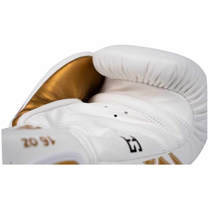 Joya Nak Muay - Bokshandschoenen Leer - Wit / Goud