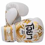 Joya Nak Muay - Bokshandschoenen Leer - Wit / Goud