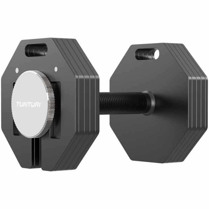 Tunturi Rapid Adjustable Dumbbell Set, 20kg, per piece 1 Tunturi Rapid Adjustable Dumbbell Set, 20kg, per piece