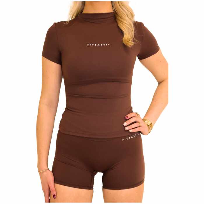 Fittastic Sportswear Fitted shirt - Almond brown