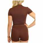 Fittastic Sportswear Fitted shirt - Almond brown