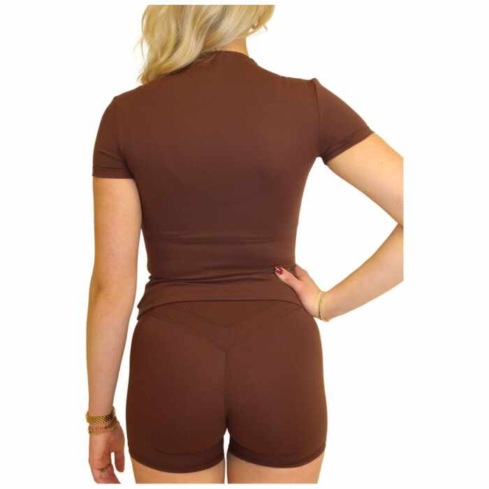 Fittastic Sportswear Fitted shirt - Almond brown