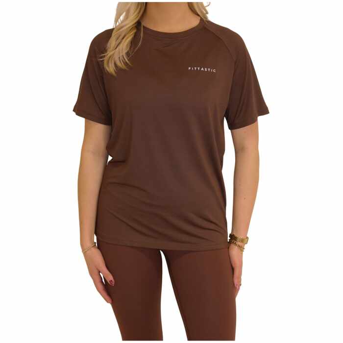 Fittastic Sportswear T-shirt - Almond brown