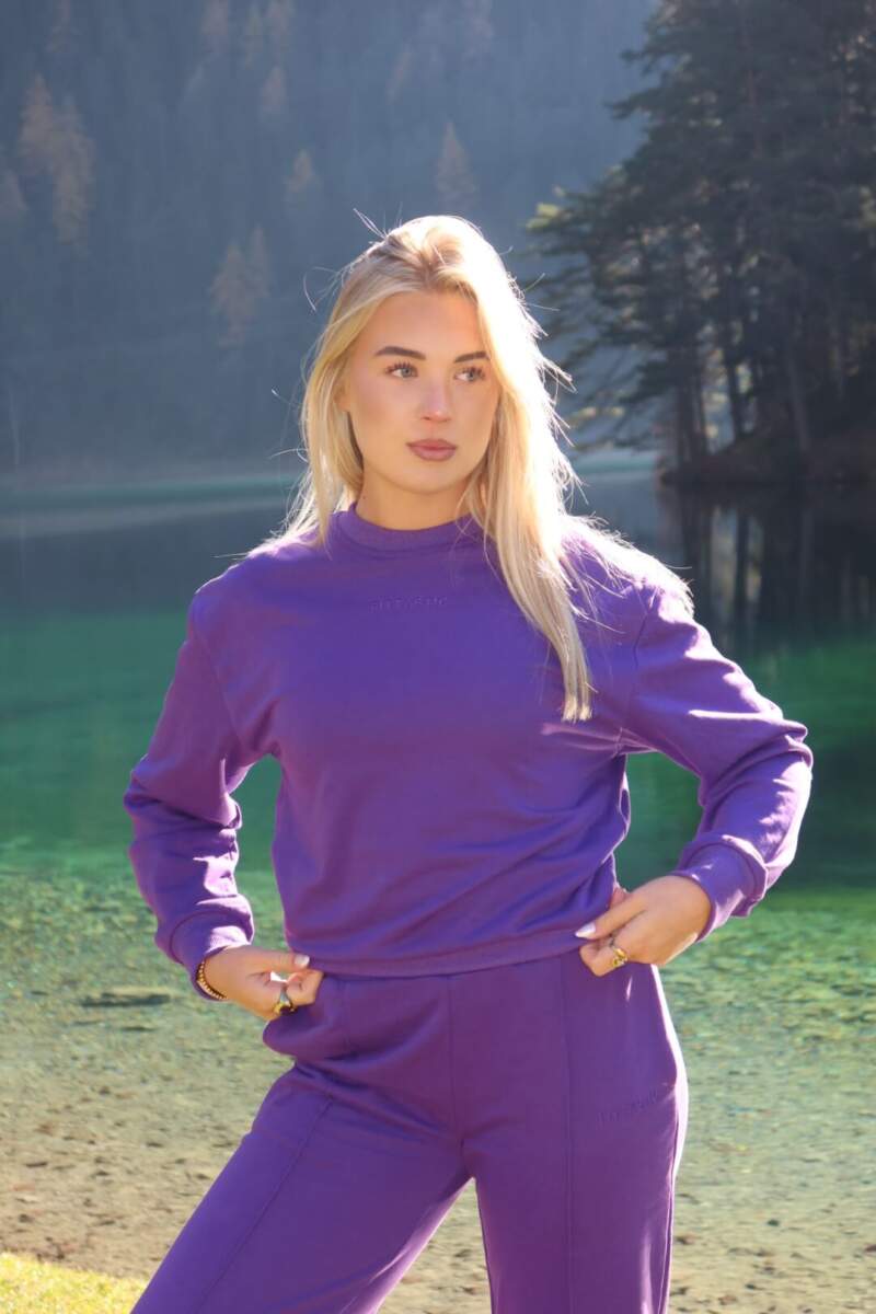 Fittastic Sportswear Sweater - Lush purple
