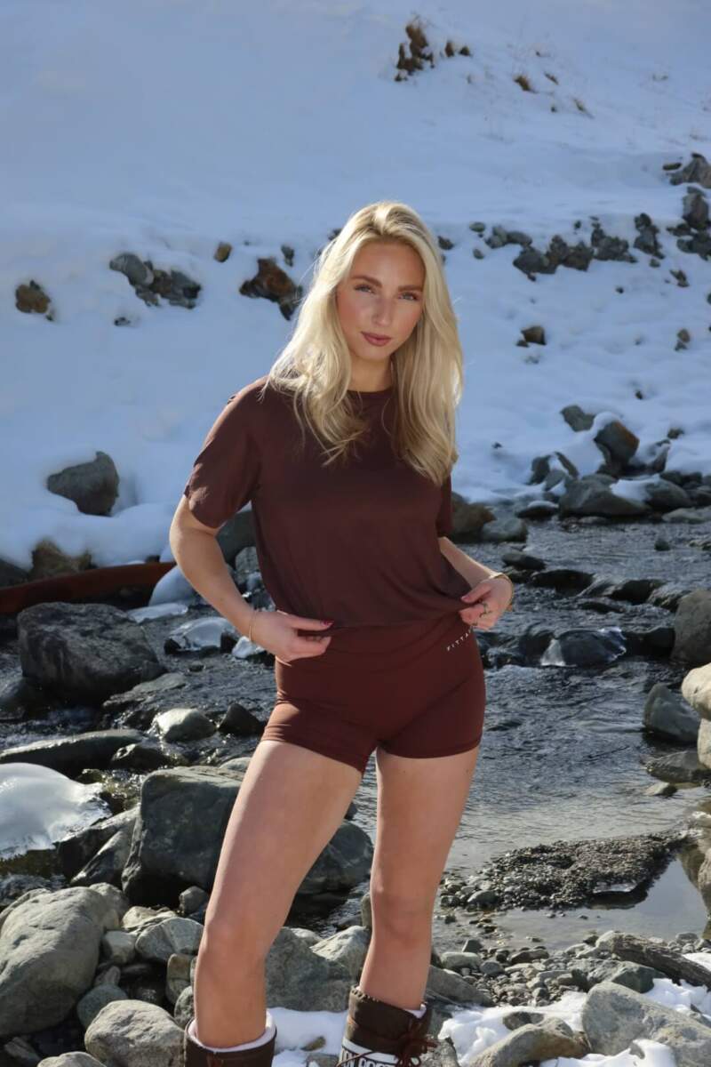 Fittastic Sportswear T-shirt - Almond brown