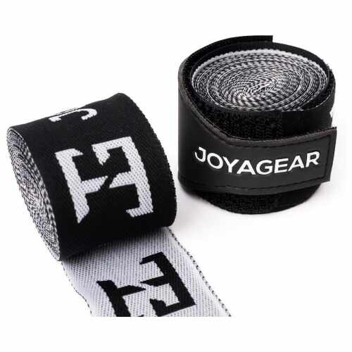 Joyagear Strike Boksbandage Katoen - Zwart / Wit