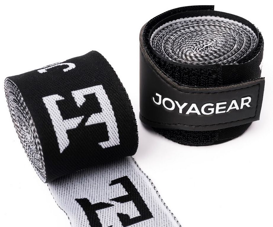 Joyagear Strike Boksbandage Katoen - Zwart / Wit