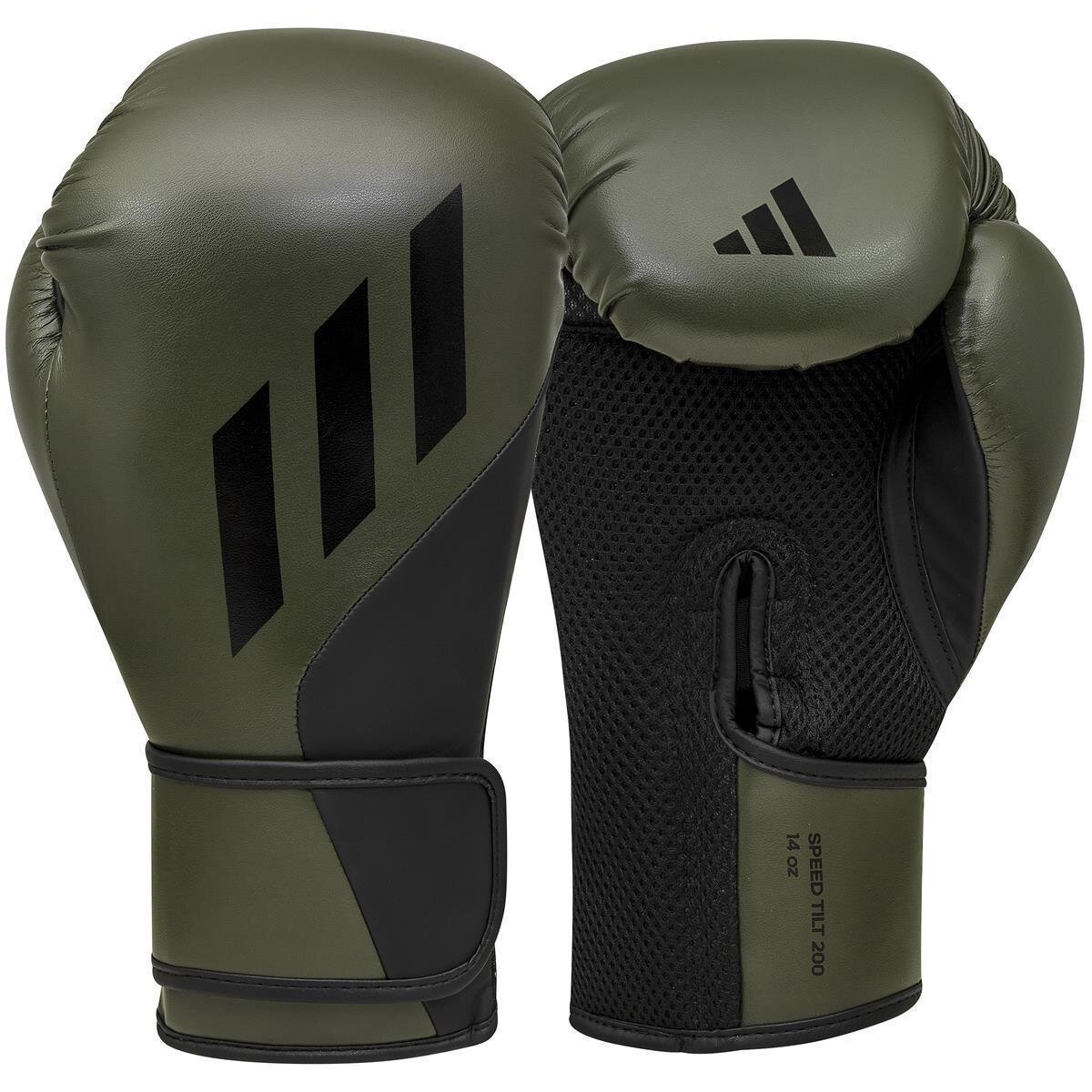 Adidas Speed Tilt 200 Bokshandschoenen - Groen/Zwart