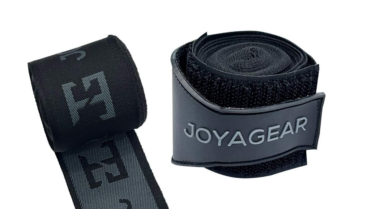 Joyagear Strike Boksbandage Katoen - Zwart/ Grijs