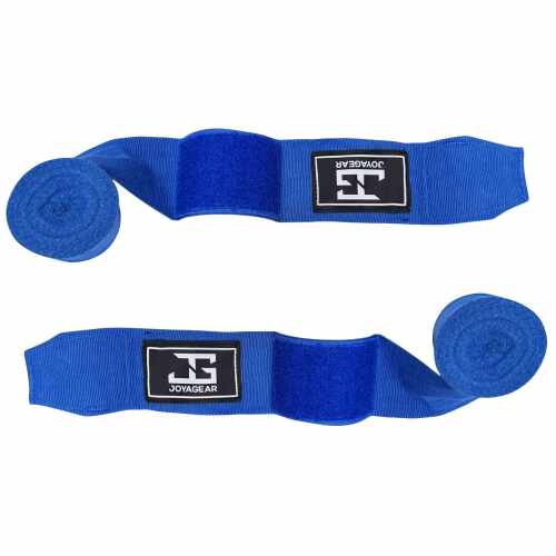 Joyagear Velcro Boks Bandage Katoen - Blauw