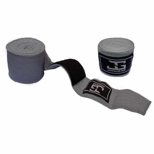 Joyagear Velcro Boks Bandage Katoen - Grijs