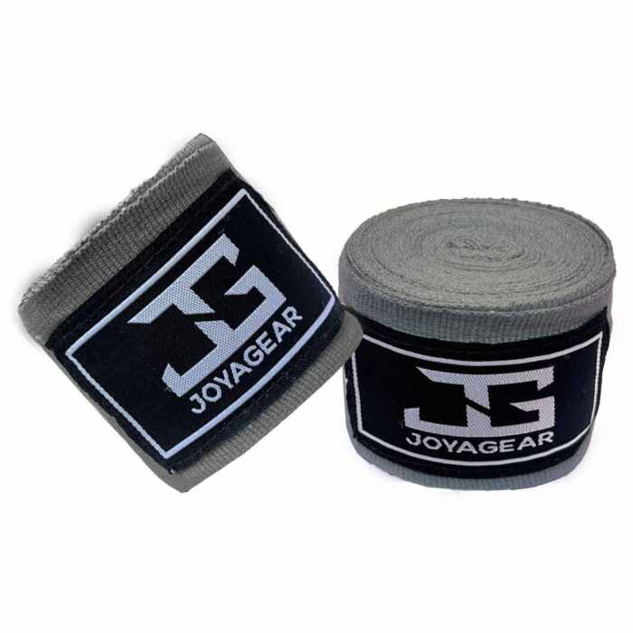 Joyagear Velcro Boks Bandage Katoen - Grijs