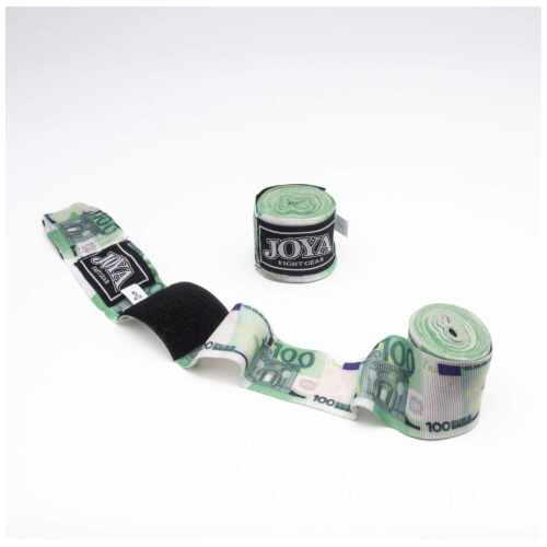Joyagear Velcro Boks Bandage Katoen - 100 Euro print