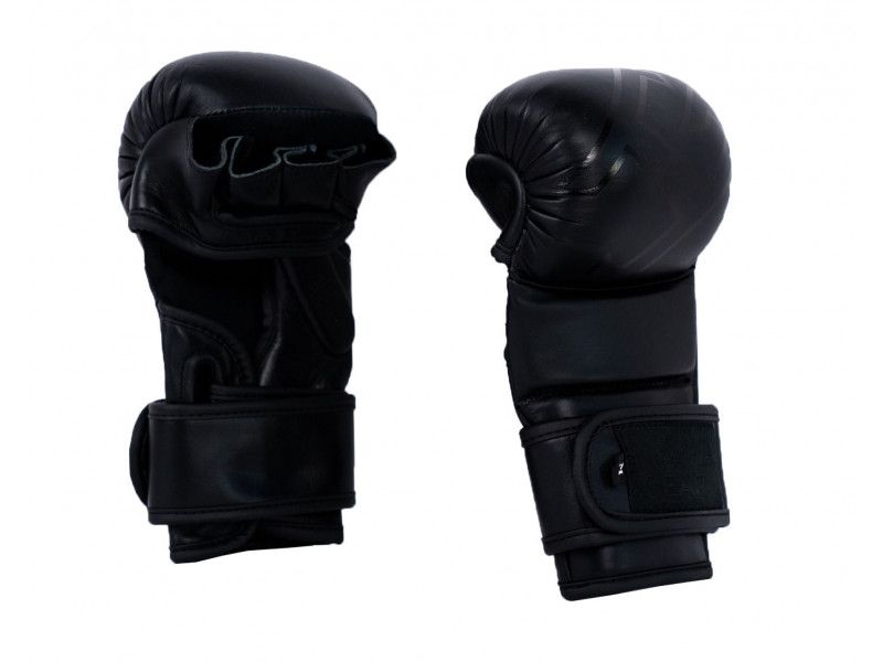 Joyagear Strike MMA Sparring Handschoenen - Zwart/Zwart