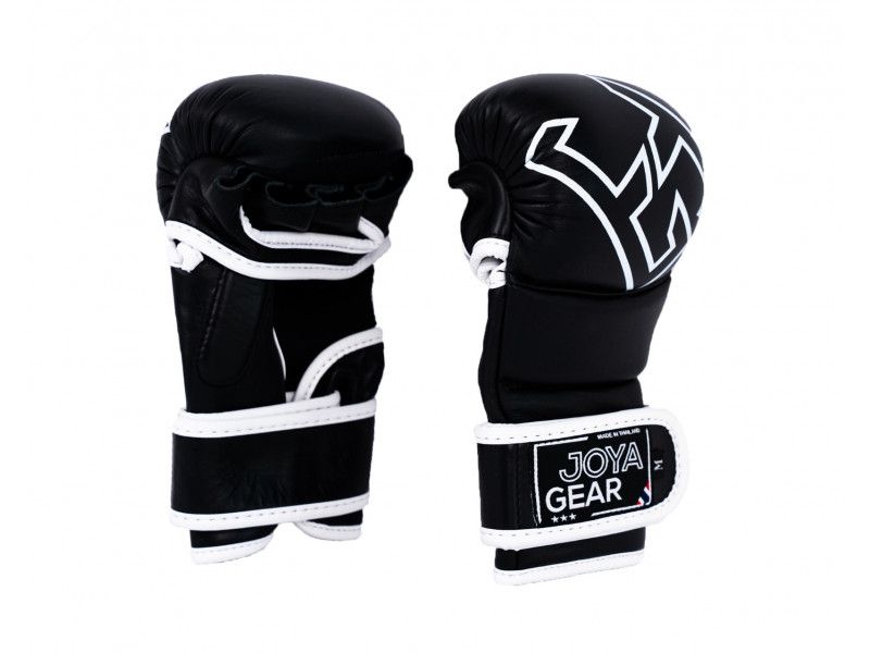 Joyagear Strike MMA Sparring Handschoenen - Zwart/Wit