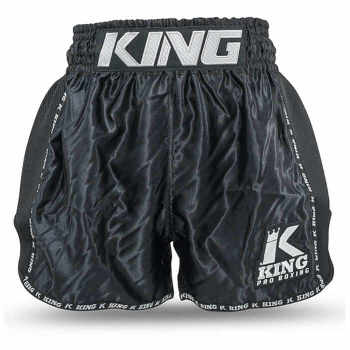 King KPB Bangkok 1 Muay Thai broekje - Zwart