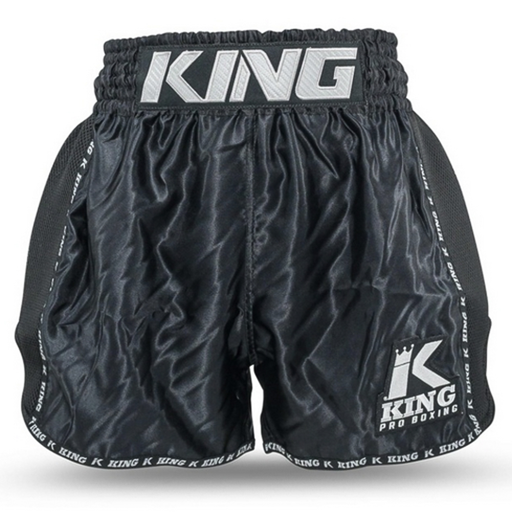 King KPB Bangkok 1 Muay Thai broekje - Zwart