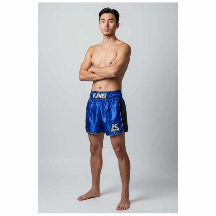 King KPB Bangkok 1 Muay Thai broekje - Blauw