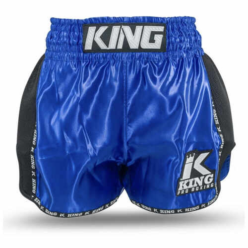 King KPB Bangkok 1 Muay Thai broekje - Blauw