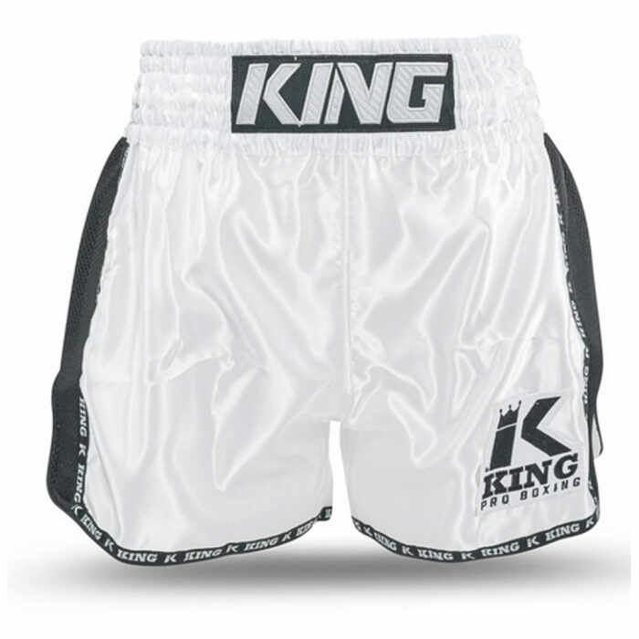 King KPB Bangkok 1 Muay Thai broekje - Wit