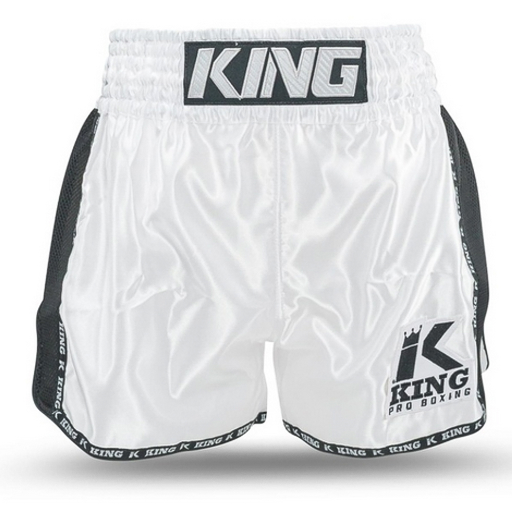 King KPB Bangkok 1 Muay Thai broekje - Wit