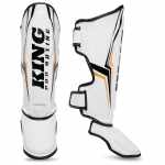 King KPB/SGL Thor Skintex Scheenbeschermers - Wit