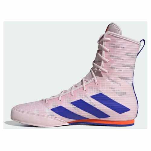 Adidas Box Hog 4 - Boksschoenen - Babyroze / Blauw