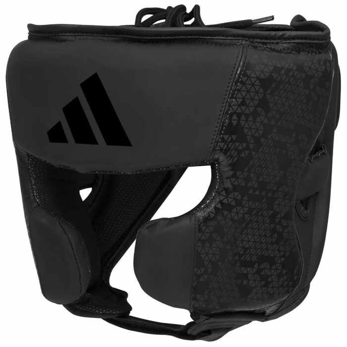 Adidas Combat 50 Hoofdbeschermer - PU - Volledig zwart