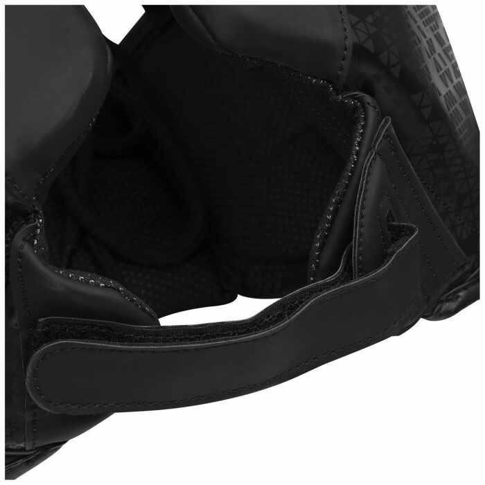 Adidas Combat 50 Hoofdbeschermer - PU - Volledig zwart