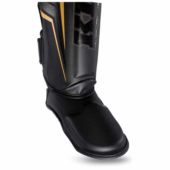 King KPB/SGL Thor Skintex Scheenbeschermers - Zwart