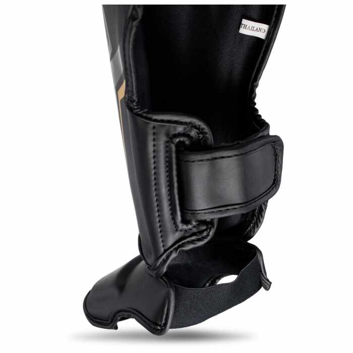 King KPB/SGL Thor Skintex Scheenbeschermers - Zwart