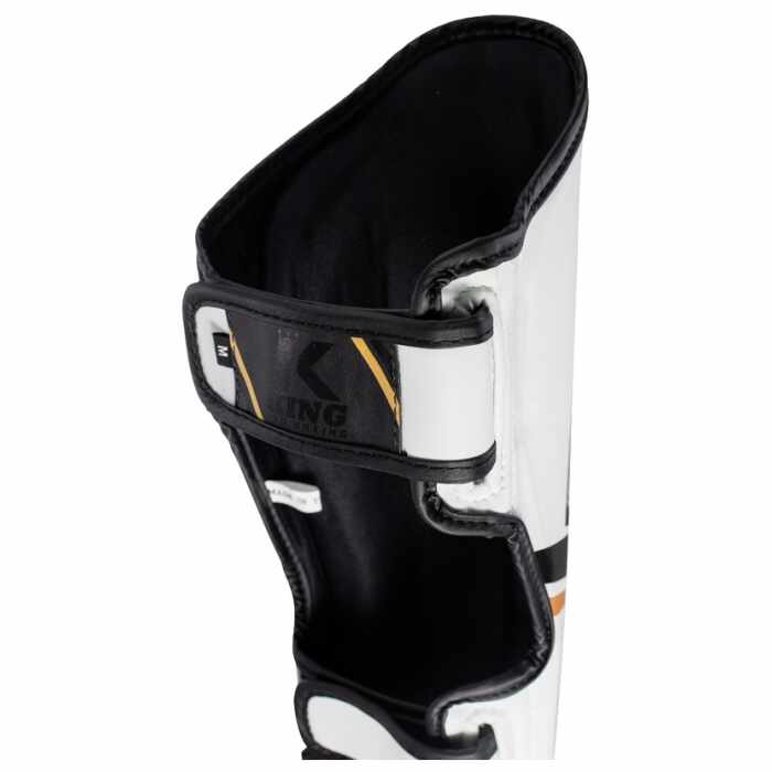 King KPB/SGL Thor Skintex Scheenbeschermers - Wit