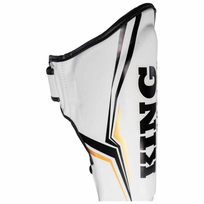 King KPB/SGL Thor Skintex Scheenbeschermers - Wit