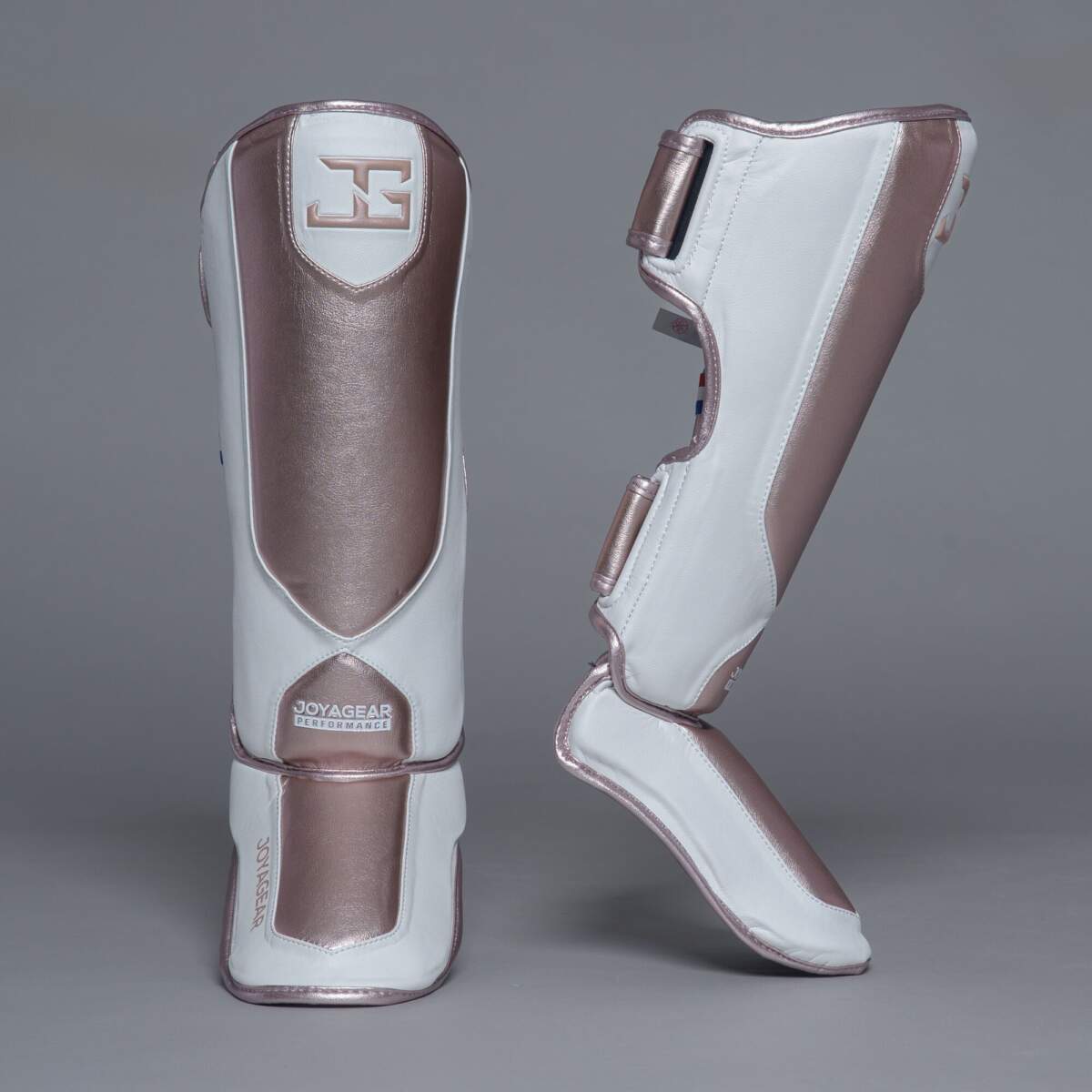 Joyagear Performance Scheenbeschermers - Roze/Wit