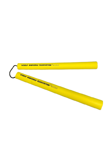 WNA Nunchaku Rond Senior Volledig Geel