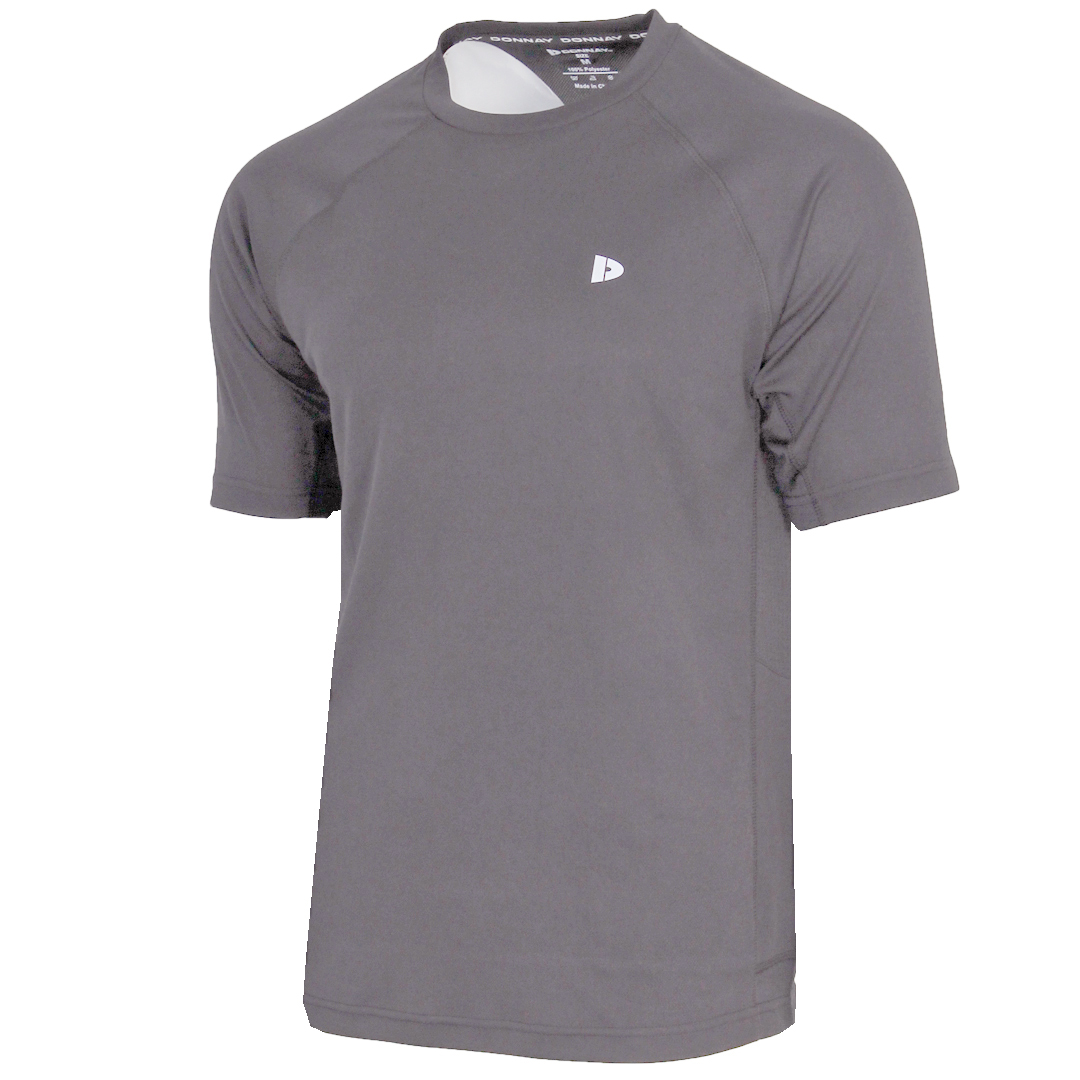 Donnay André Cooldry Sportshirt - Steel Grey