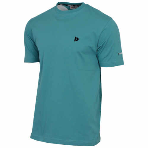 Donnay Heren - T-Shirt Vince - Teal Blue