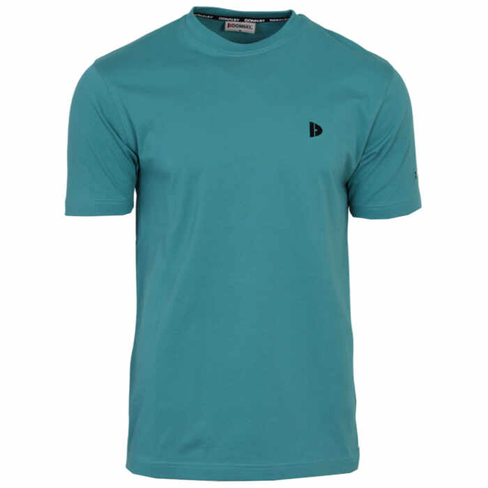Donnay Heren - T-Shirt Vince - Teal Blue