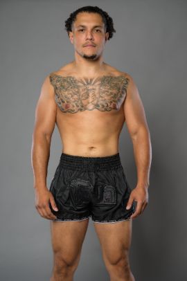 Joyagear Muay Thai Short Zwart/Zwart