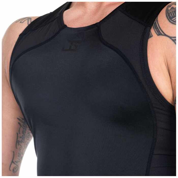 Joya Rashguard Tanktop - Zwart/Zwart