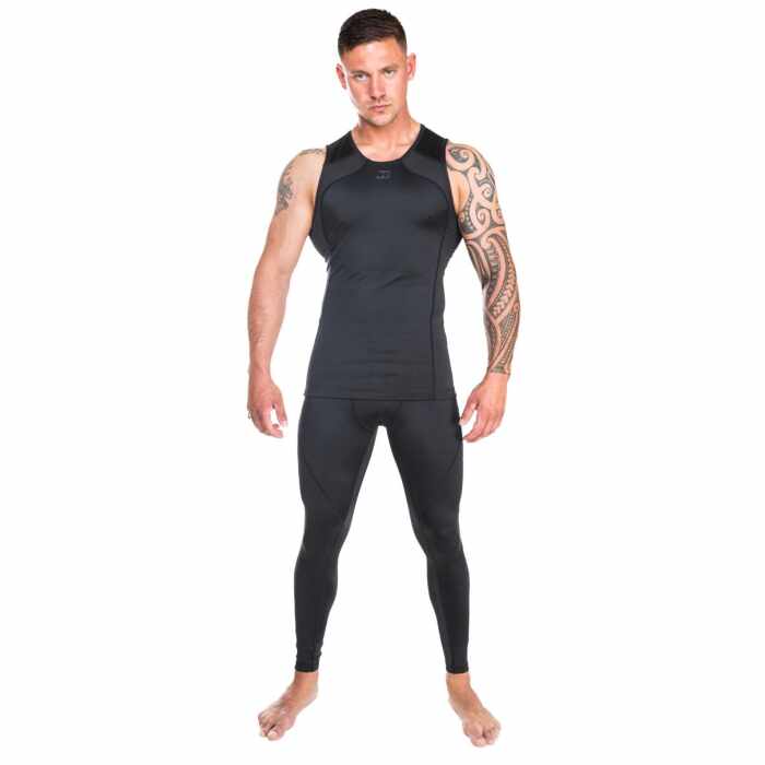 Joya Rashguard Tanktop - Zwart/Zwart